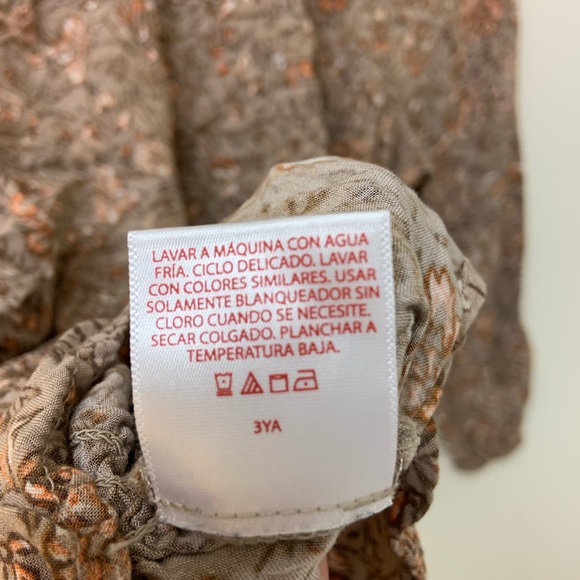 Peplum floral blouse size small - Picture 4 of 6